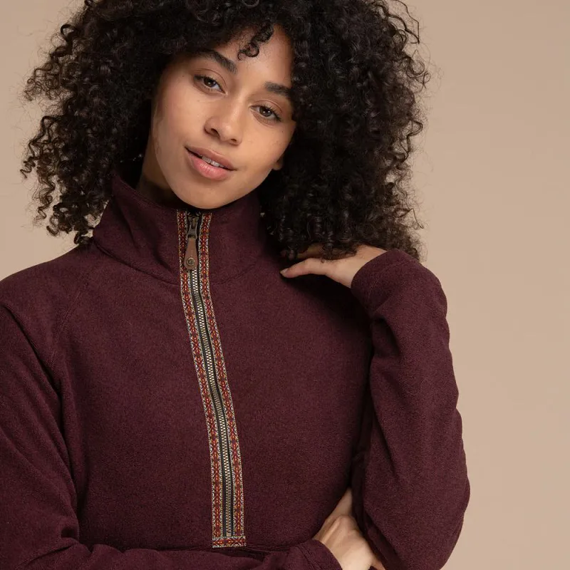 Sherpa zip pullover sales